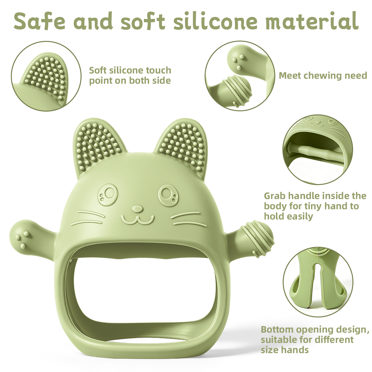 قفازات تسنين للأطفال من TYRY.H - مراجعة Teething Mitten Baby وسعره