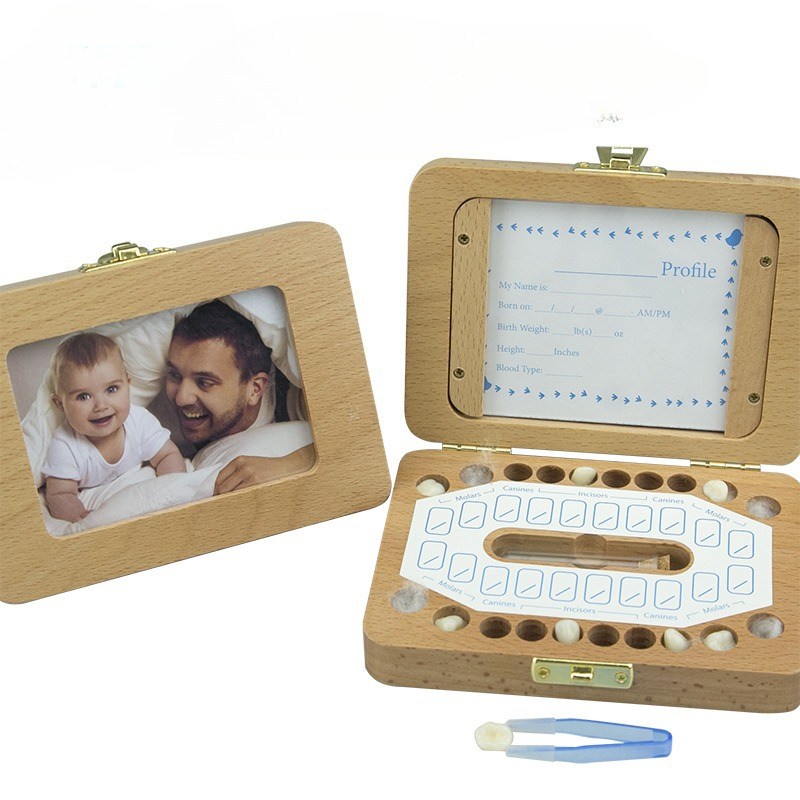 إطار صور خشبي صناديق أسنان الط - مراجعة Baby Products Photos وسعره